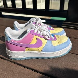 Color Changing UV Nike Air Force 1s